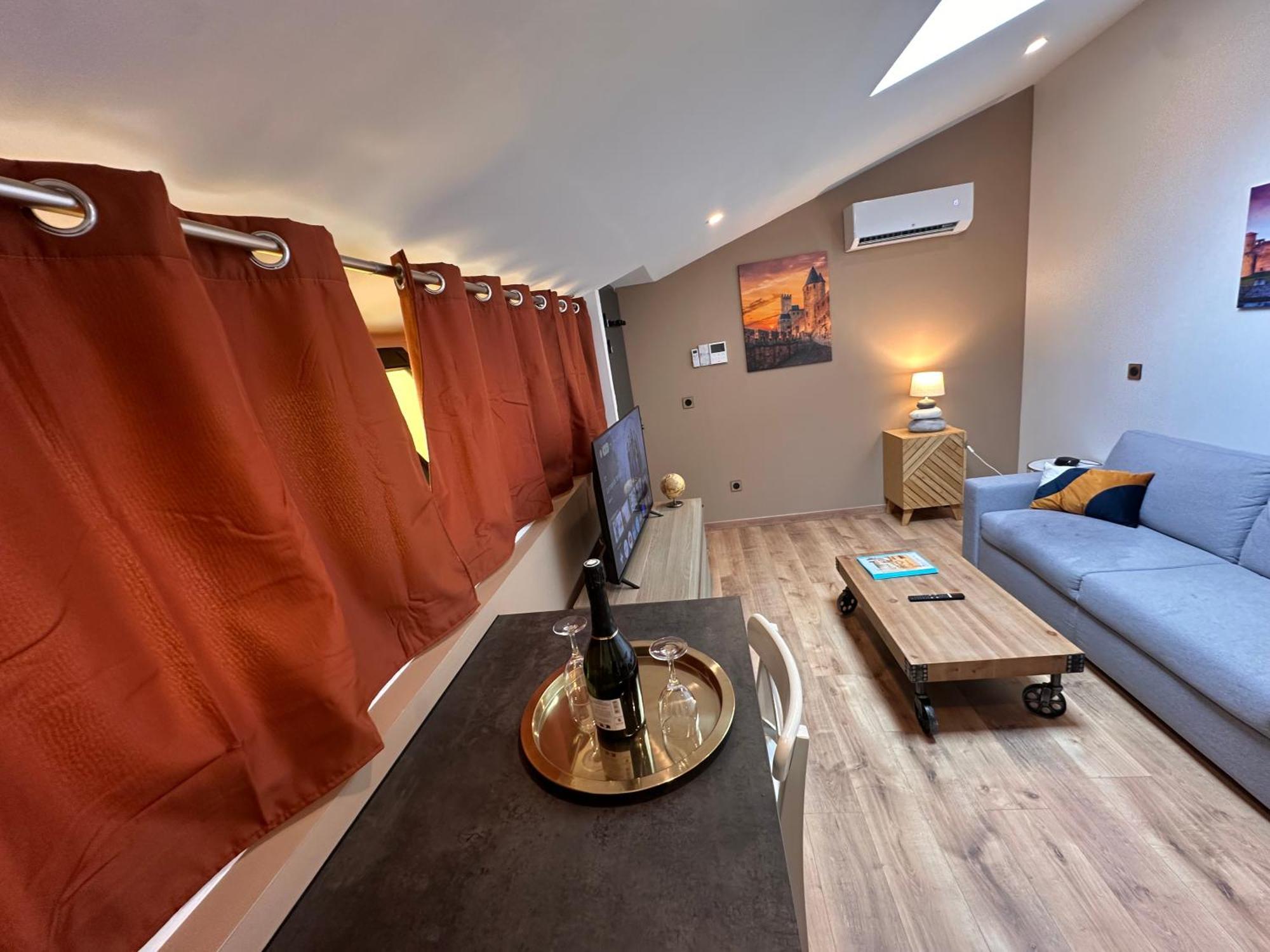 Les Appartements Du Palais Carcassonne Dış mekan fotoğraf